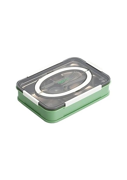 Bento Lunch Box Ofis-Okul Için Yeni Nesil Tek Kat 4 Bölme Sefer Tası- FFLBOX2201