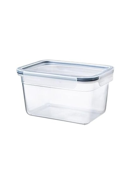 2.0 Litre Kapaklı Saklama Kabı Meridyendukkan Plastik-Kapaklı-Dikdörtgen Saklama Kabı