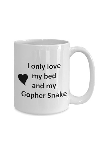 Print Dore Gopher Snake Lover Kupa - Snake - Reptile Pet - Love My Gopher Snake Coffee- Ingilizce K