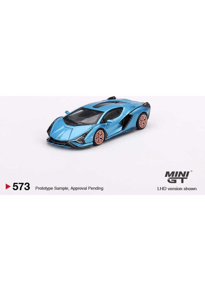 1:64 Lamborghini Sian Fkp 37 Blu Aegir Diecast Model Araba fiyatları