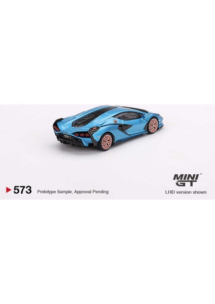 1:64 Lamborghini Sian Fkp 37 Blu Aegir Diecast Model Araba fırsatları