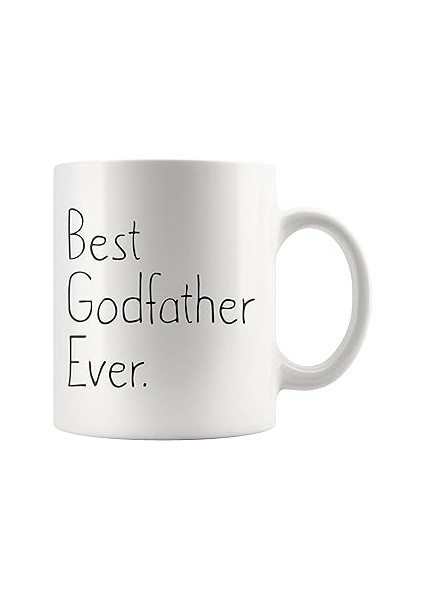 Print Dore Vaftiz Baba Godfather Kupa Hediyesi, Vaftiz Hediyesi, Vaftiz Teklifi Bardağı, Ingilizce