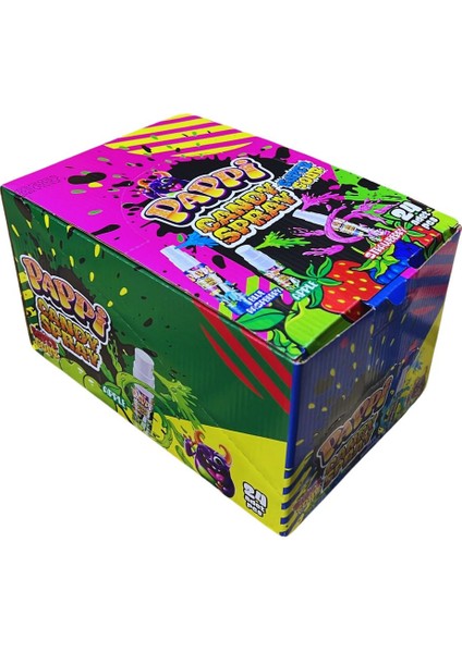 Pappi Candy Spray Meyve Spreyi 24 Adet