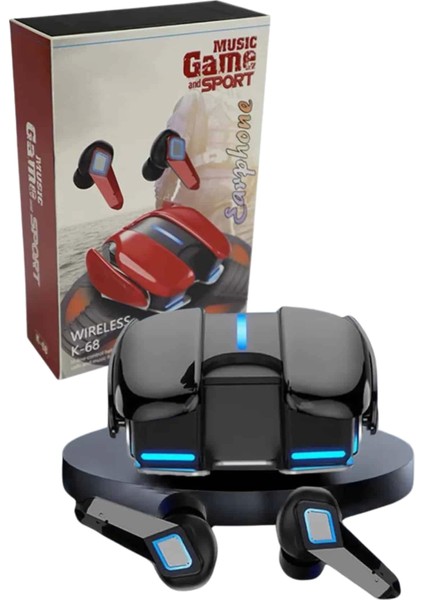 Oyuncu Kulaklığı Bluetooth Kulaklık Kablosuz Rgb Işıklı Gamer Kulaklık Gürültü Önleyici fırsatları