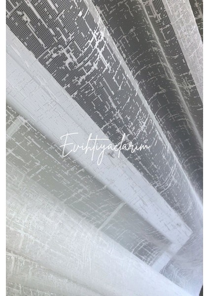 Yeni Sezon Ütü Istemez Profesyonel Işçilik Katyonik Örme Modeli 1/3 Sık Pileli Tül Perde