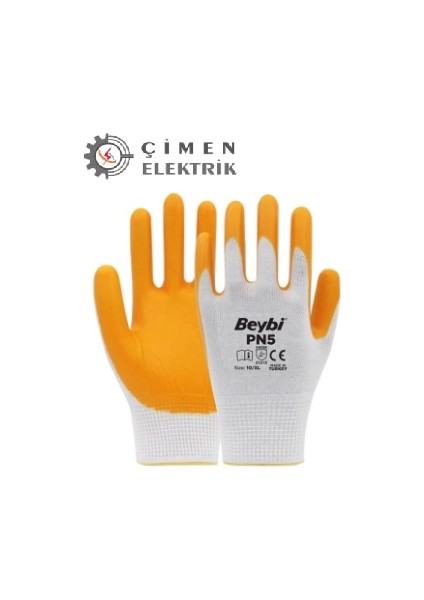 Beybi Pn5 Sarı Eldiven 10XL