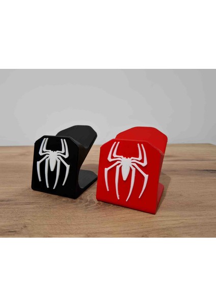 Spiderman Örümcek Adam Temalı 2 Adet Xbox/ ps4/ ps5 Uyumlu Kol Tutucu Joystick Standı