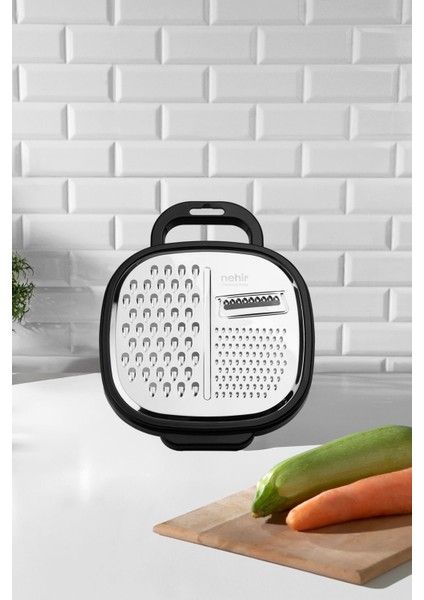 Paslanmaz Çelik Yatay Haneli Rende