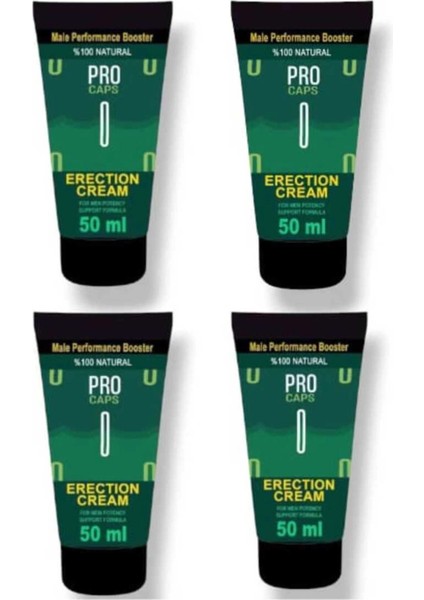 Cream 50 ml Erkeklere Özel Penìs Hareketlendirici Tetikleyici Sertlik Kremi x 4 Adet