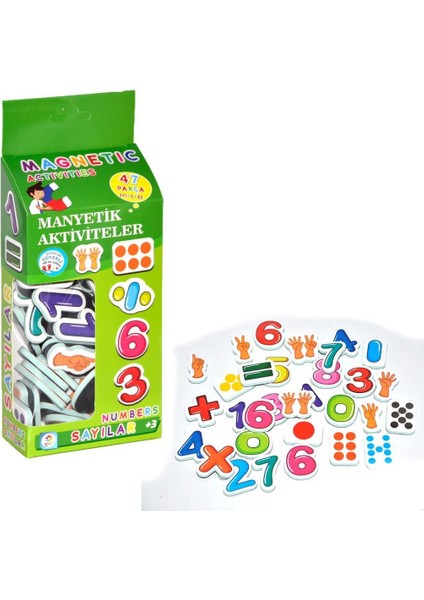 Nessiworld LC7155 Laço, Manyetik Aktiviteler - Sayılar / +3 Yaş