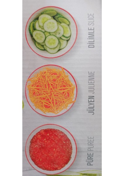 Wenken Kollu Çevirmeli Rende - Çok Amaçlı Pratik Rende 3 Farklı Bıçaklı3 indirimleri