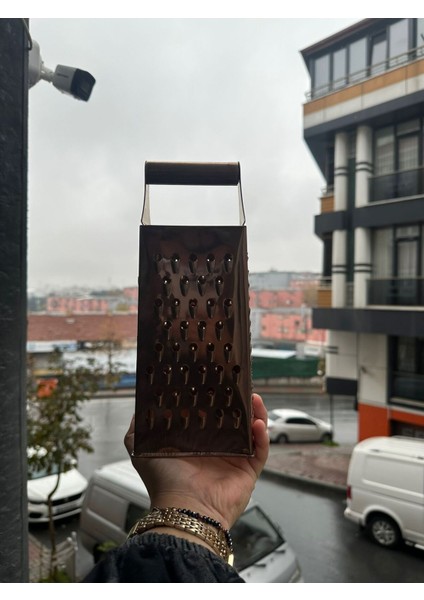 Bakır Renkrende Lüx Paslanmaz Çelik,sebze,meyve Rendeleyici,4 Yönlü Çok Fonksiyonlu,