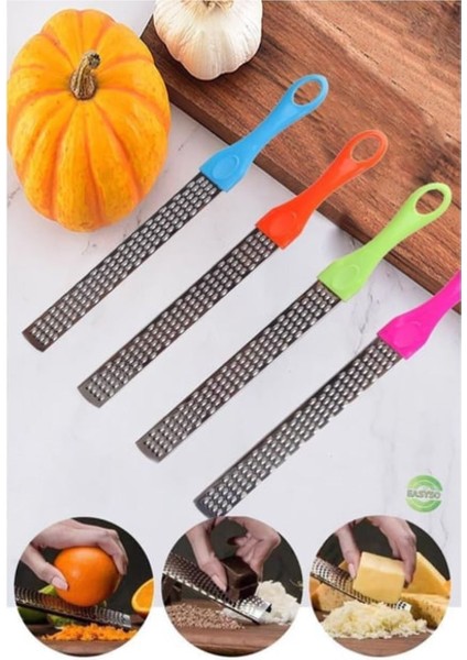 3 Lü Rende Seti Paslanmaz Çelik Rende Sarımsak Limon Rendesi fırsatları