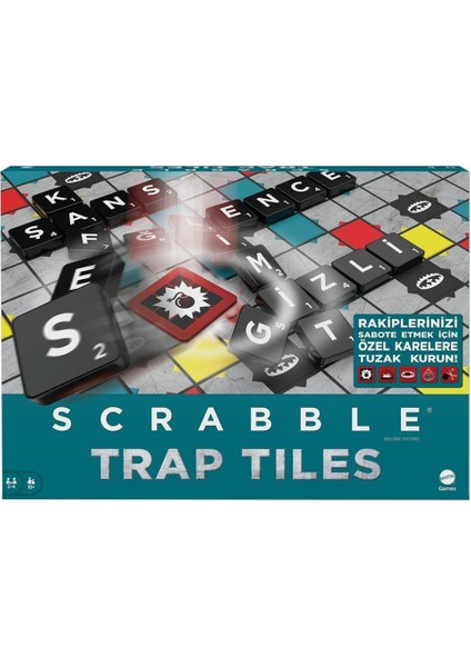 Nessiworld HMD14 Scrabble Trap Tiles Türkçe