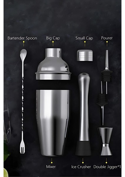 6 Parça Kokteyl Seti (750ML) Avantajlı Paket fiyatları