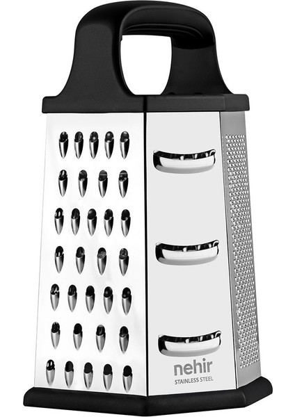 Paslanmaz Çelik Altıgen Hazneli Rende