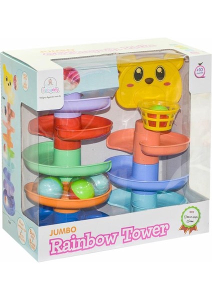 Nessiworld URT021-001 Jumbo Gökkuşağı Kule