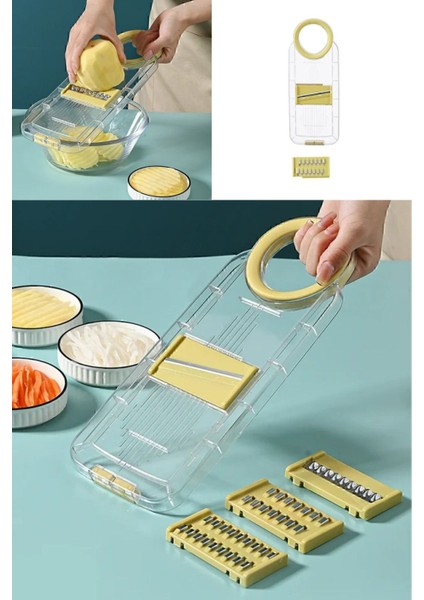 Galapago Çok Amaçlı 5 Parça Rende