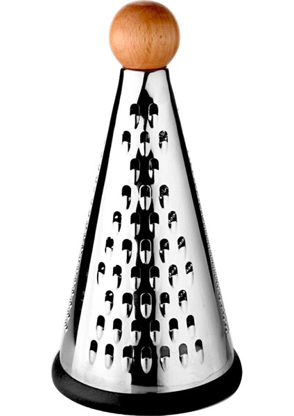 Ahşap Topuz Tutuculu 3 Taraflı Paslanmaz Çelik Lüks Şef Rendesi Orta Boy 26*13 cm indirimleri