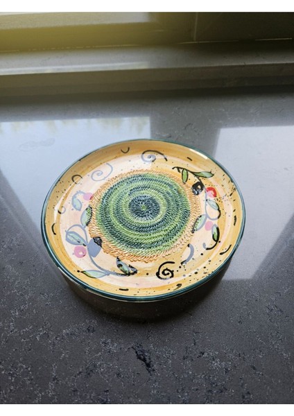 Zeytin Temalı El Yapımı ve El Boyaması 21 cm Seramik Rende - Sağlıklı ve Şık Püre Yapımı modelleri
