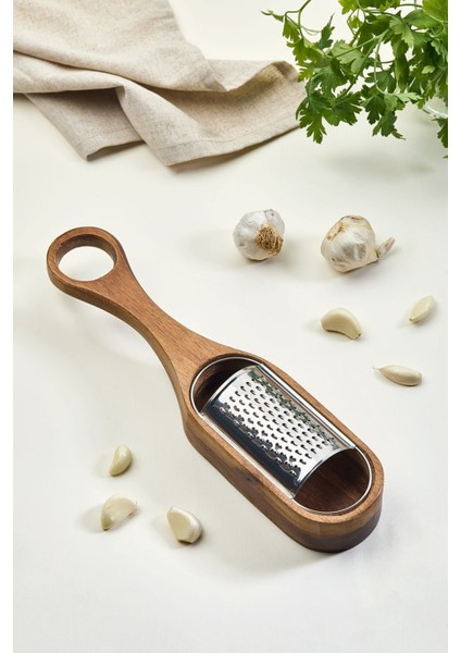 Akasya Ahşap Paslanmaz Çelik El Rendesi - Hazneli modelleri