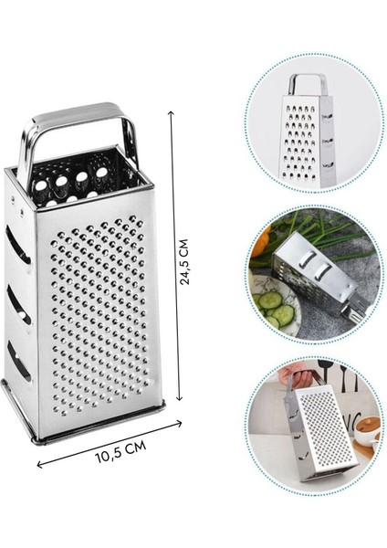 Ottawa 4 Yönlü Paslanmaz Çelik Rende Mutfak Rendesi fiyatları