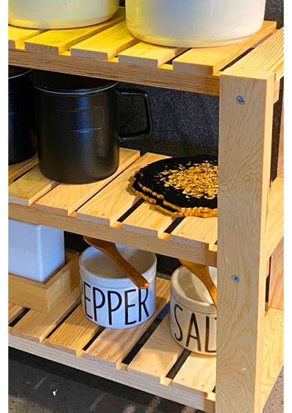 Çok Amaçlı Doğal Ahşap Banyo ve Mutfak Düzenleyici Raf fırsatları