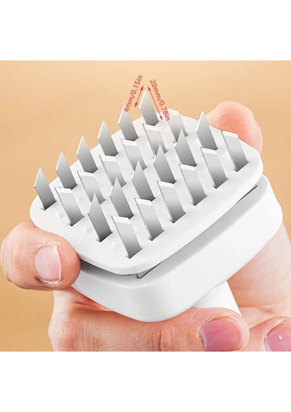 24 Bıçaklı Profesyonel Et Tavuk Yumuşatıcı Iğnelemeli Pirzola Biftek Gevşetici Şeflerin Lezzet Sırr indirimleri