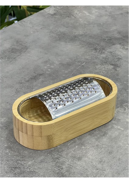 Çok Amaçlı Bambu Hazneli Rende