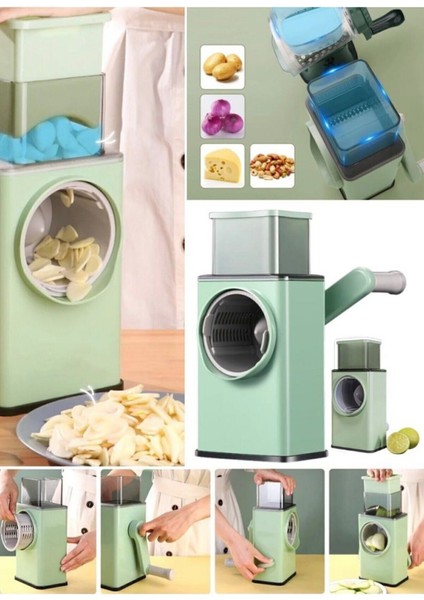 15370 Kollu Çevirmeli Rende Doğrayıcı Çevirmeli Değirmen Manuel Sebze Rende fiyatları