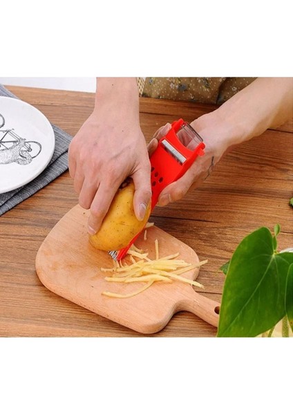 Jülyen Kesme, Dilimleme ve Soyacak Rende Soyacak Patates, Salatalık, Limon, Havuç Sebze Doğrayıcı fiyatları