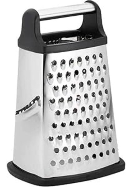 Çelik Mutfak Rendesi - Geniş Yüzey - Ince Kalın Rende - Doğrayıcı - 25 cm