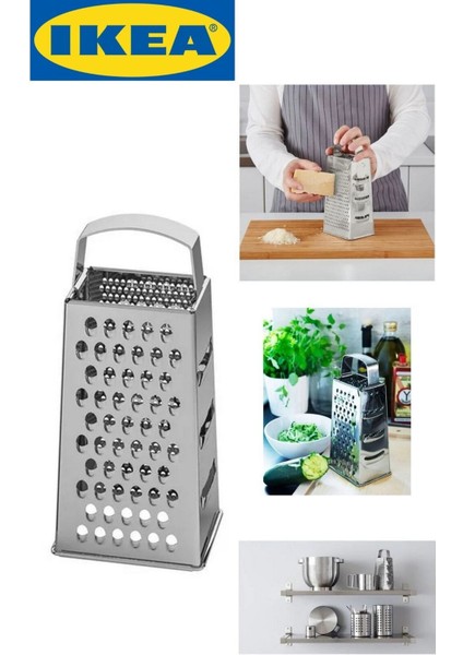 Idealısk Rende, Paslanmaz Çelik, 12X10 cm