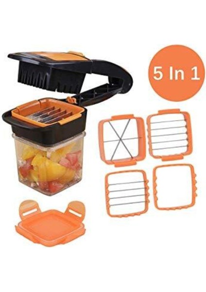 Nicer Dicer Quick 5 In 1 Pratik Hazneli Sebze Meyve Doğrayıc