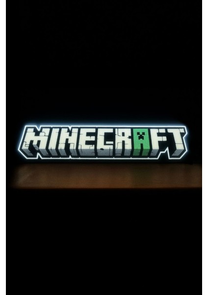 Renkli Minecraft Tasarımlı Dekoratif Gece Lambası, Oyun Temalı Şık ve Eğlenceli Aydınlatma fiyatları