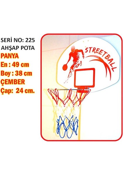 Nessiworld 225 Ahşap Pota