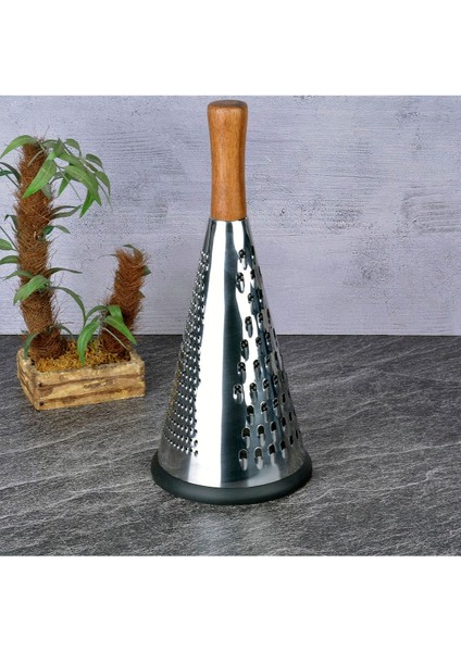 Ahşap Saplı Huni Rende 25CM