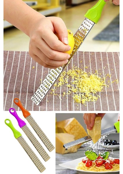 Rende Renkli Saplı Limon Sarımsak Peynir Sarmısak Rendesi