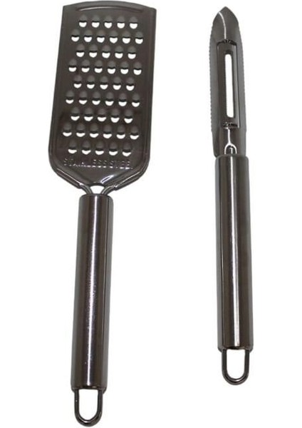 2'li Rende Set Meyve Sebze Saplı El Rendesi ve Oyacak Set Meyve Sebze Soyacağı El Rendesi fiyatları