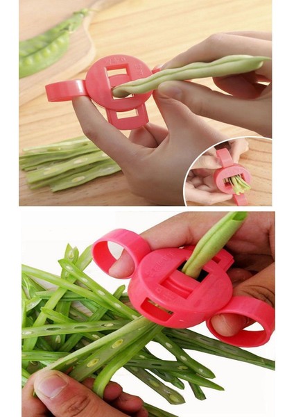 Ayarlanabilir Yeşil Fasulye Dilimleme Kesici Pratik Bamya Bakla Vs Parçalayıcı Dilimleyici indirimleri