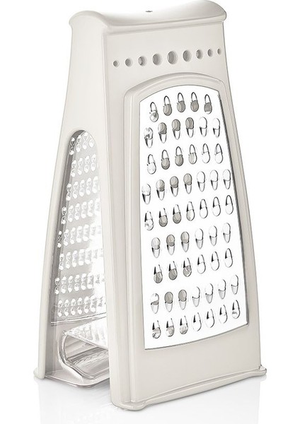 Çift Taraflı Rende Hazneli Paslanmaz Çelik Rende Fil Dişi Renk (550ML) fiyatları