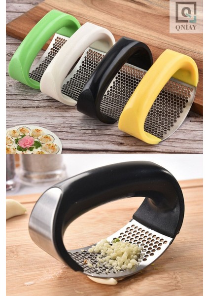 Pratik Tutma Kollu Sarımsak Baharat Ezici Paslanmaz Çelik fiyatları