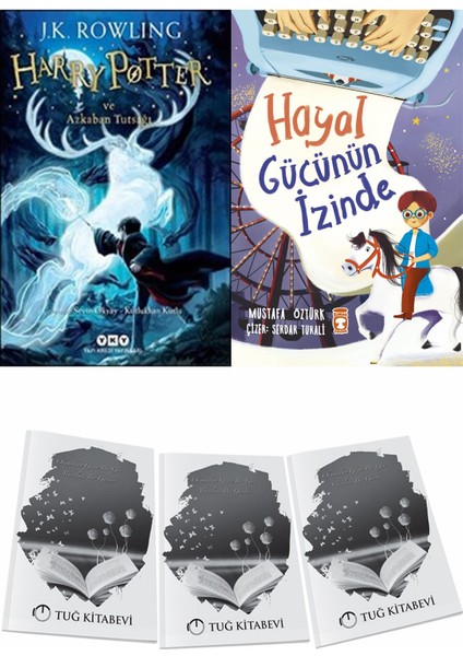 Harry Potter ve Azkaban Tutsağı ve Hayal Gücünün Izinde + Hediyeli