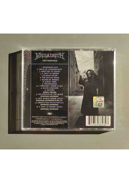 Megadeth - Youthanasia CD (Yeni, Ambalajında) fiyatları