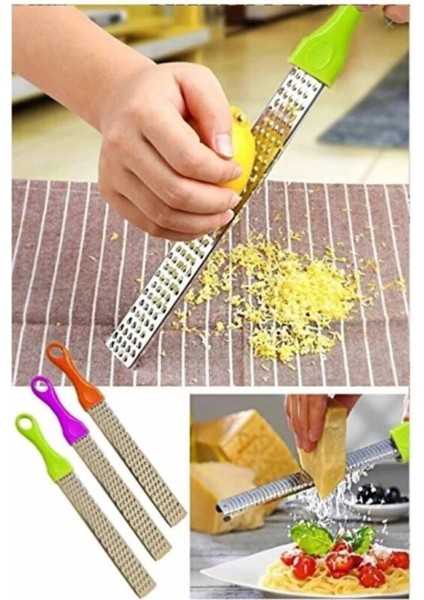 Paslanmaz Pratik Uzun Peynir ve Limon Sarımsak Rendesi modelleri