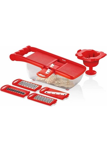 Wenken Çok Amaçlı 5 Aparatlı Şarjörlü Rende