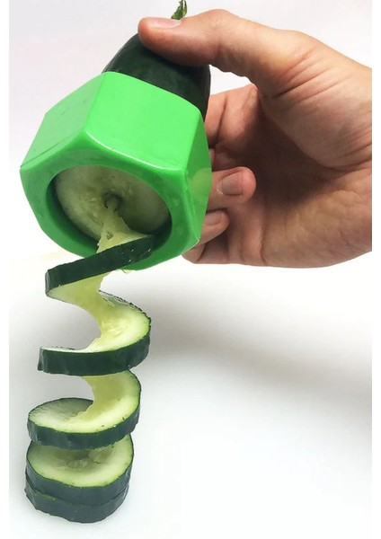 Salatalık ve Kabak Için Ideal Cucumbo Spiral Dilimleyici