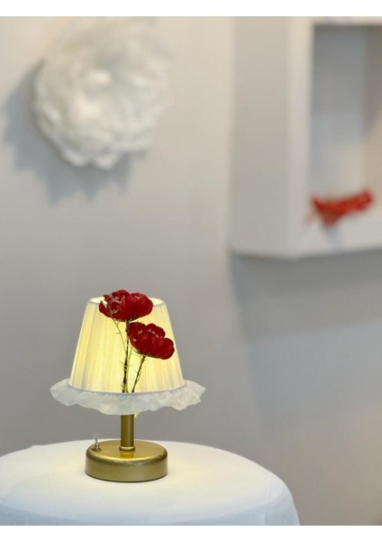 Ipek Gelincik Kablosuz Masa Lambası, Eskitme Gold, Şık ve Kullanışlı Tasarım fiyatları