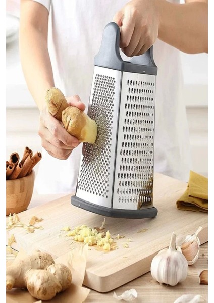 2'li Büyük Boy Çelik Rende Silikon Tabanlı 4 Fonksiyonlu Sarımsak fiyatları