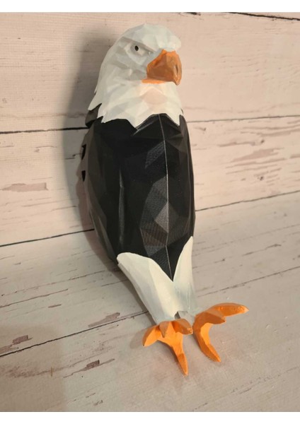 Beyaz Led'li, 12V Adaptörlü Kartal Temalı Gece Lambası, Şık ve Parlak Tasarım modelleri